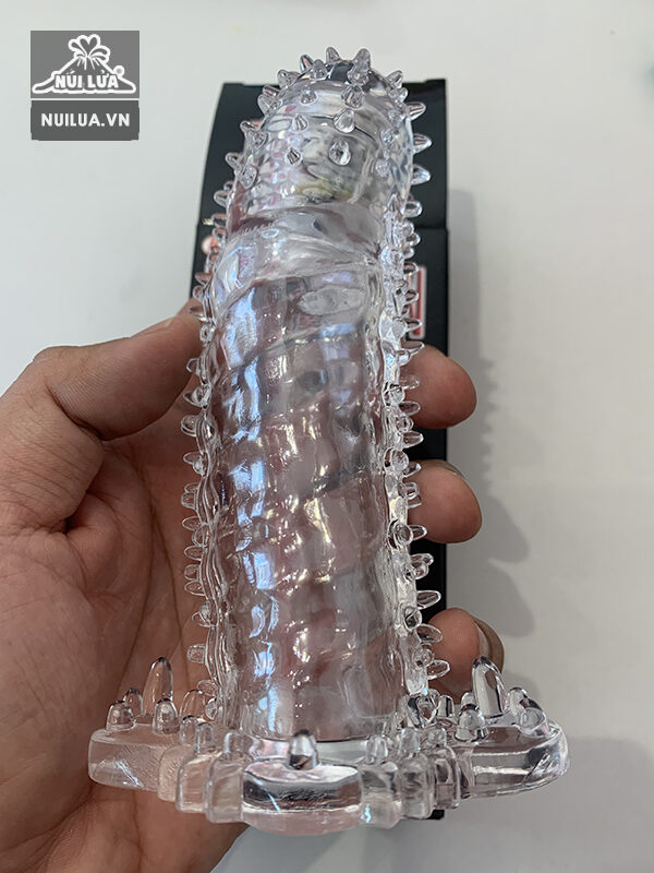 Bao cao su đôn dên siêu gai Brave Man rung mạnh tăng khoái cảm