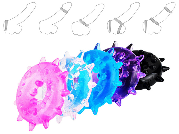 Set 06 vòng đeo cu silicon gai mềm bền đẹp giá tốt