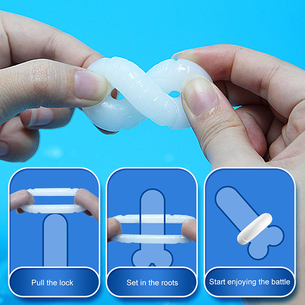 Bộ 3 Vòng Chống Xuất Tinh Sớm Gusdun Siêu Bền, Tăng Thời Gian