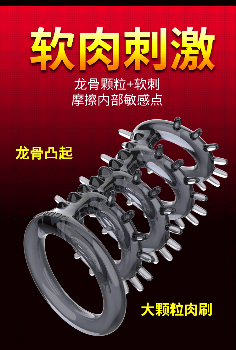 Bộ vòng silicon chống xuất tinh sớm Yunman tăng khoái cảm