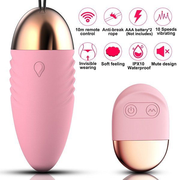 Trứng rung Spark Of Love điều khiển từ xa 10 chế độ hấp dẫn