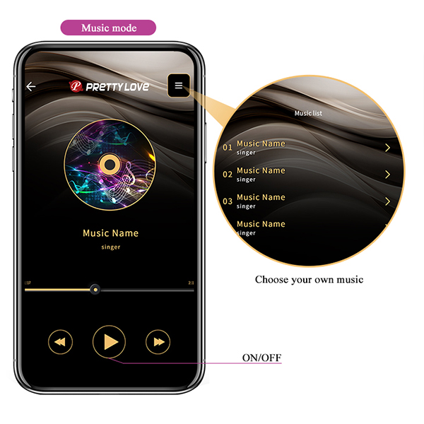 Trứng Rung Pretty Love Abner App Điều Khiển Tần Số Mạnh Mẽ