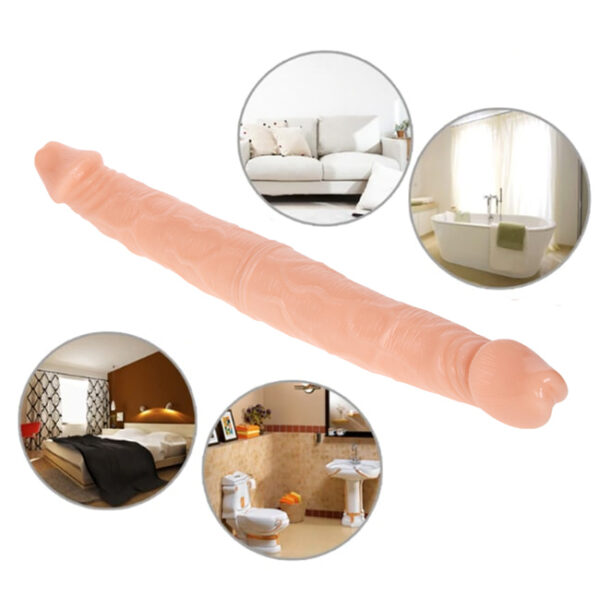 Dương vật giả silicone 2 đầu Baile 14 inch – cảm giác chân thực, kích thích cực đỉnh