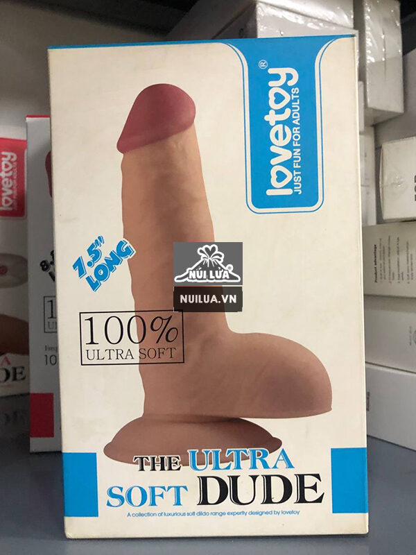 Dương vật giả Lovetoy The Ultra Soft Dude 75 inch mềm mại siêu thực