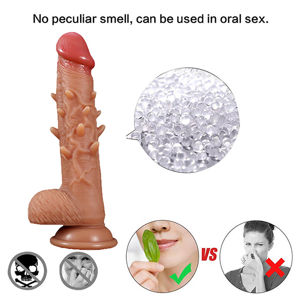 Dương vật giả gắn tường siêu gai mạnh mẽ kích thích cực đỉnh