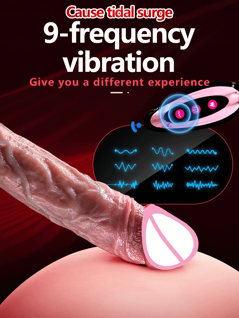 Dương Vật Giả Silicon Gắn Tường Rung Thụt Ngoáy Tỏa Nhiệt Mới