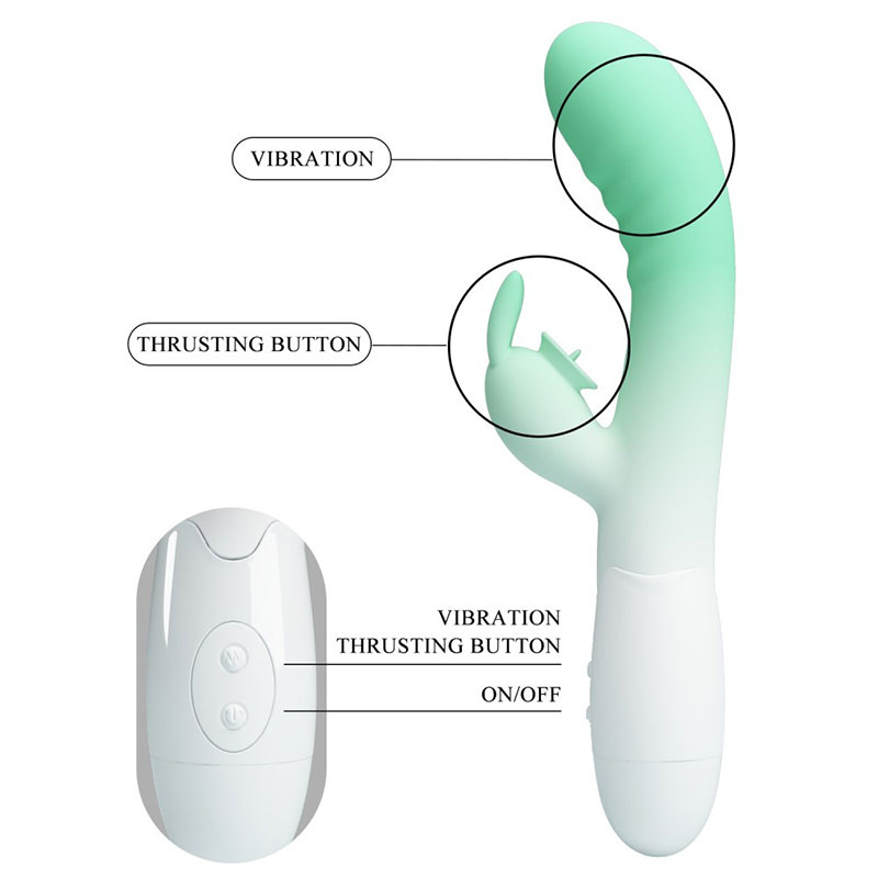 Máy massage Pretty Love Cerberus kích thích điểm G rung 30 chế độ