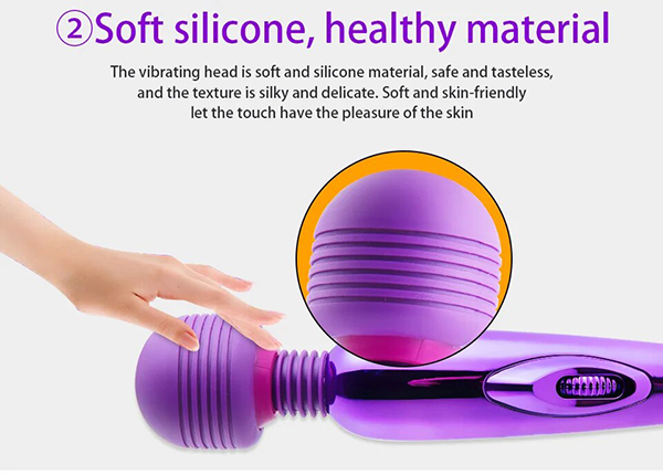 Chày Rung Massage Mini Mạ Kim Sạc Pin Giảm Mỡ Giữ Dáng