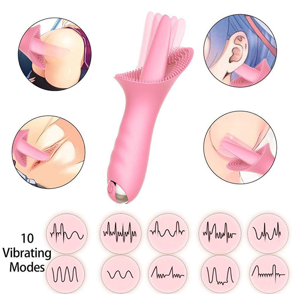 Máy Massage Âm Đạo Lưỡi Rung Sung Sướng Tột Đỉnh