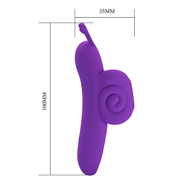 Ngón Tay Rung Massage Điểm G Snail Kích Thích Sung Sướng
