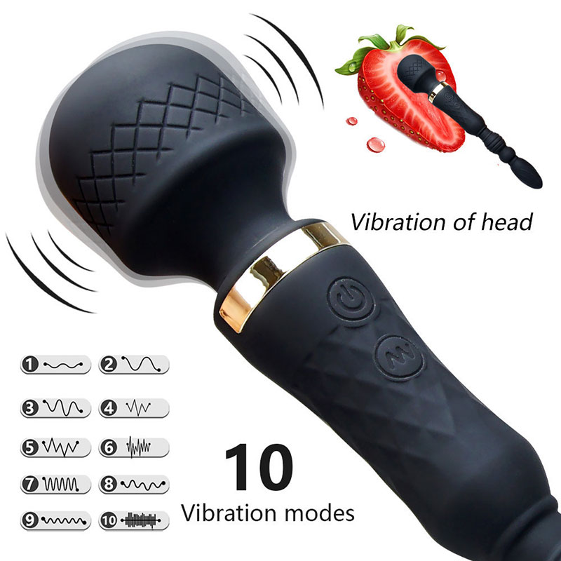 Chày rung Stick AV 2 đầu đa năng kích thích âm đạo hậu môn