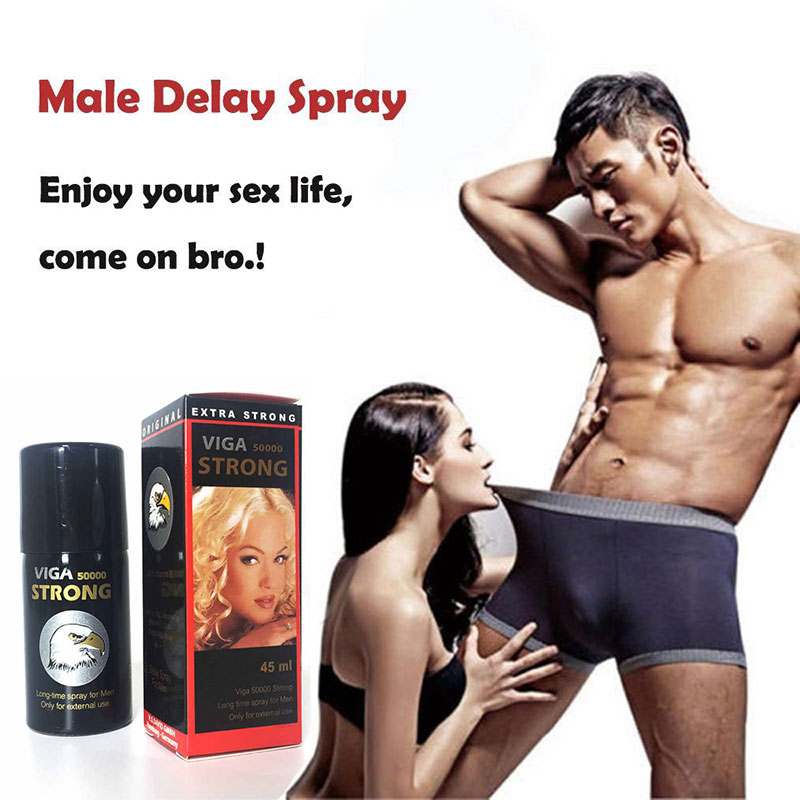 Viga Strong 45ml chai xịt chống xuất tinh sớm tăng khoái cảm