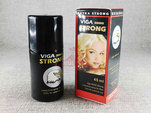 Viga Strong 45ml chai xịt chống xuất tinh sớm tăng khoái cảm