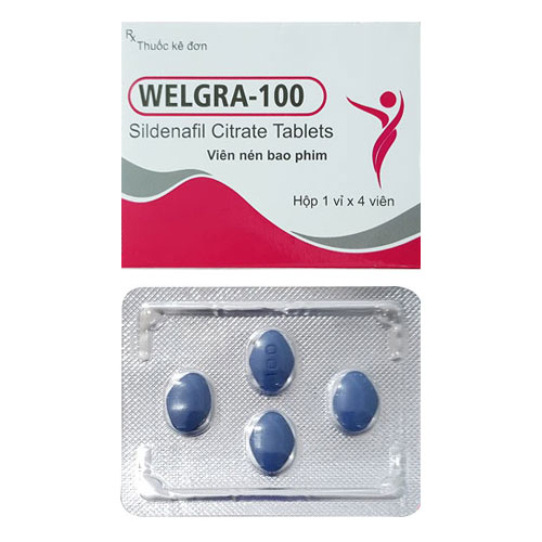  Nơi bán Thuốc cường dương Welgra 100mg Hộp 4 viên nhập khẩu