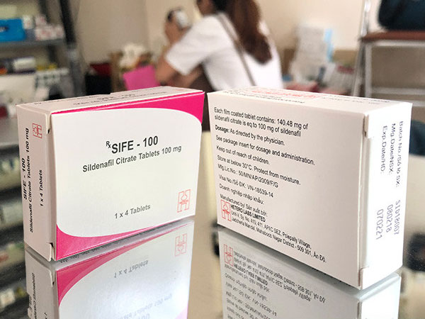 Thuốc cường dương Sife 100mg tăng cường bản lĩnh Nam giới mạnh mẽ