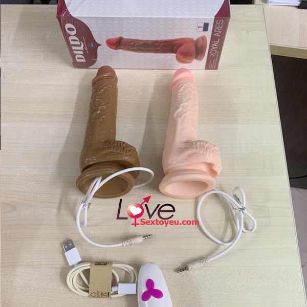 Dương vật giả Royal Ares rung ngoáy siêu thích kích thích