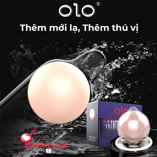  Nhập sỉ Bao cao su Olo siêu mỏng có 2 hạt bi 3cm và 1.5cm giúp tăng kích thước tốt nhất
