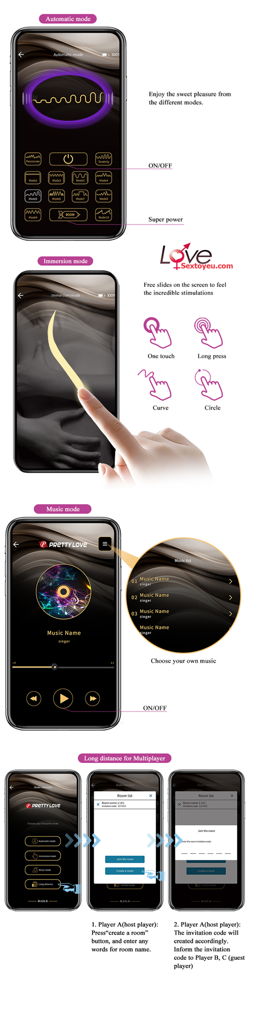 Trứng rung Prettlove Baird điều khiển app giá tốt tiện lợi