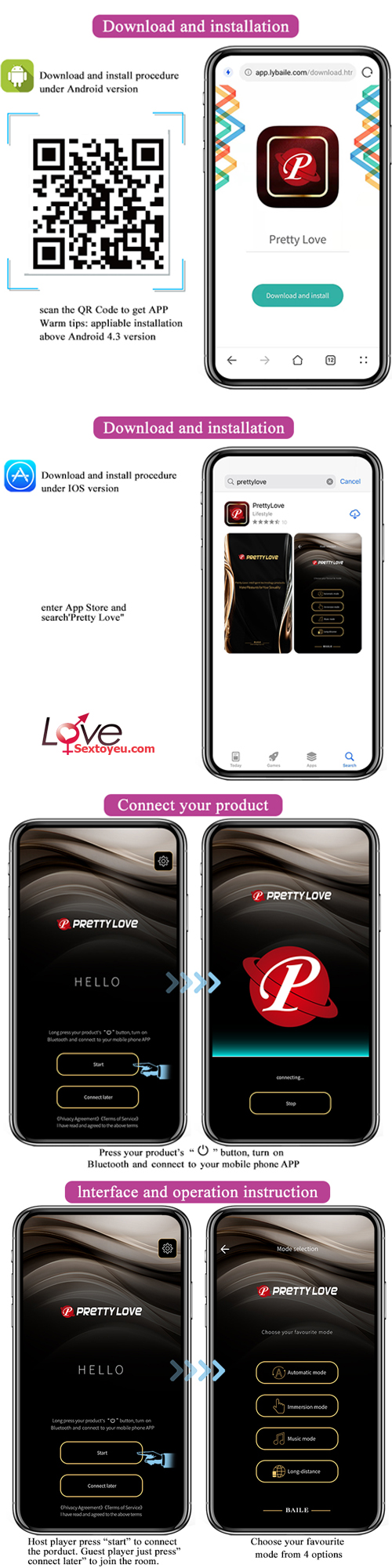 Trứng rung Prettlove Baird điều khiển app giá tốt tiện lợi