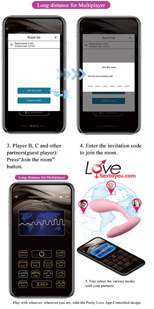 Trứng rung Prettlove Baird điều khiển app giá tốt tiện lợi