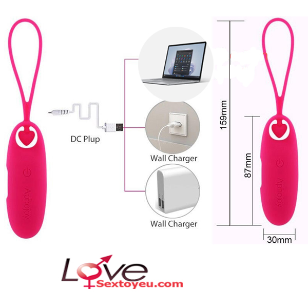  Đánh giá Trứng rung tình yêu Aphojoy sạc pin bấm trực tiếp chính hãng