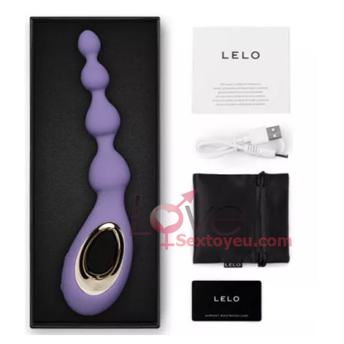 Máy rung hậu môn Lelo Soraya Beads cao cấp cực mạnh, an toàn