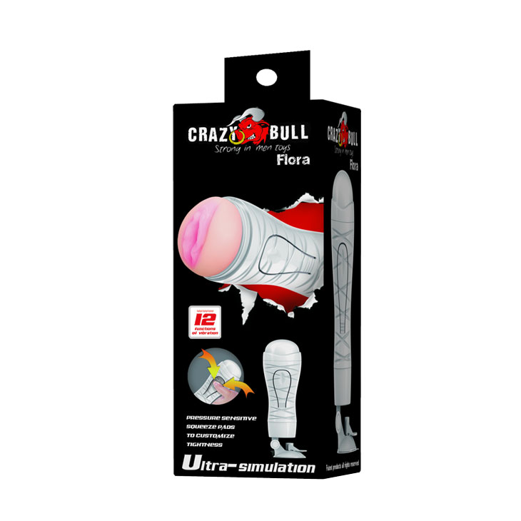 Cốc thủ dâm gắn tường Crazy Bull Flora siêu thực chân thật