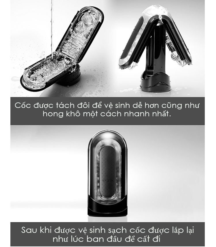 Cốc Tenga Flip Zero Tách Đôi Thủ Dâm Nam Cao Cấp Hàng Chính Hãng