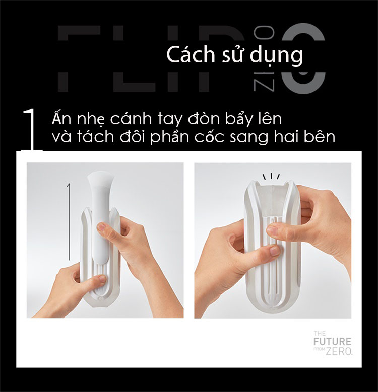 Cốc Tenga Flip Zero Tách Đôi Thủ Dâm Nam Cao Cấp Hàng Chính Hãng