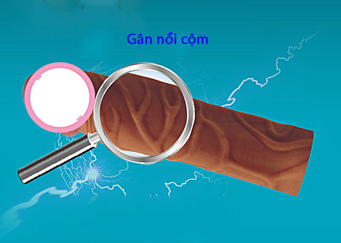 Bao đôn 5 phân silicon siêu mềm gân nổi tăng kích thước an toàn Bao đôn 5 phân silicon siêu mềm gân nổi tăng kích thước an toàn