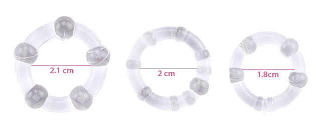 Bộ 3 vòng bi dương vật siêu bền tăng khoái cảm đỉnh cao