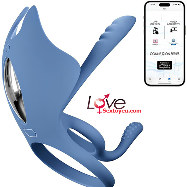 Vòng rung lưỡi liếm Svakom Barzillai điều khiển app tăng khoái cảm Vòng rung lưỡi liếm Svakom Barzillai điều khiển app tăng khoái cảm