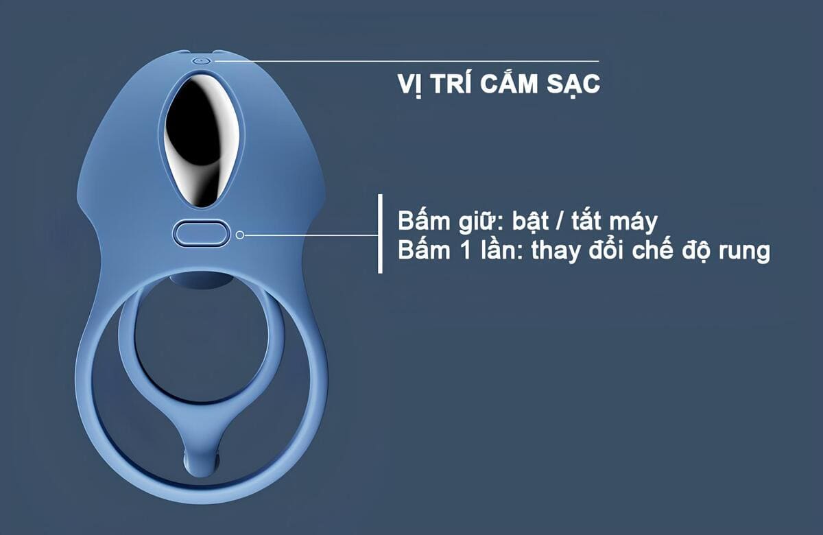 Vòng rung lưỡi liếm Svakom Barzillai điều khiển app tăng khoái cảm Vòng rung lưỡi liếm Svakom Barzillai điều khiển app tăng khoái cảm