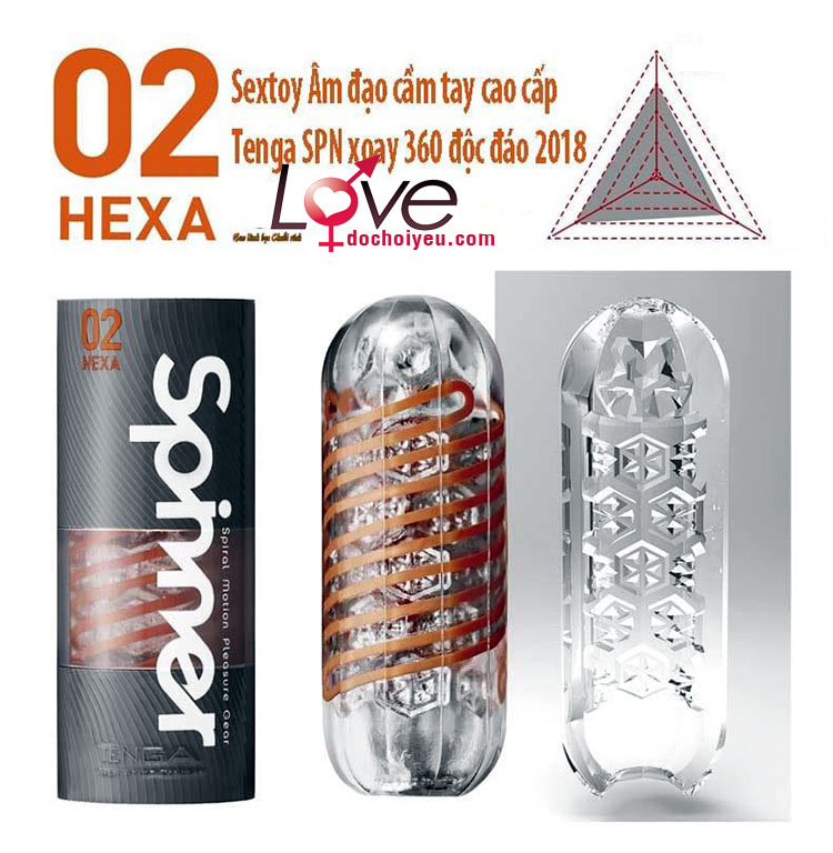 Cốc Thủ Dâm Tenga Spinner Nhật Bản Cao Cấp Kích Thích Mạnh Mẽ