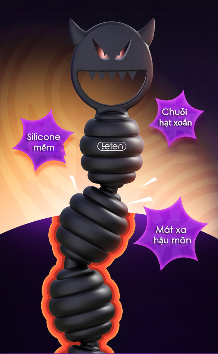 Chuỗi hạt xoắn mèo kích thích hậu môn giảm giá 50%