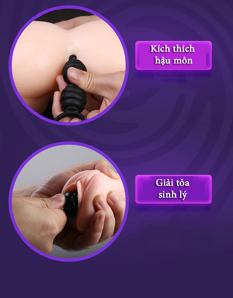 Chuỗi hạt xoắn mèo kích thích hậu môn giảm giá 50%