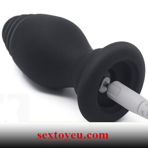 Đuôi cáo gắn phích silicon rung điều khiển xa kích thích cảm xúc