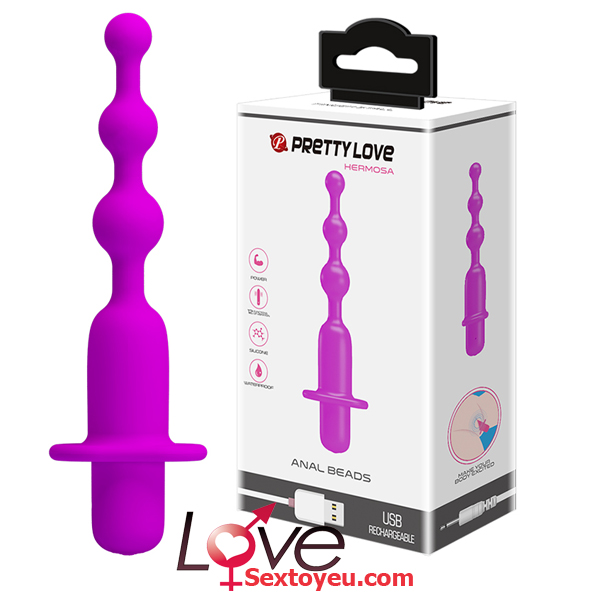 Que Rung Hậu Môn Prettylove Hermosa Sạc Pin 12 Chế Độ Mạnh
