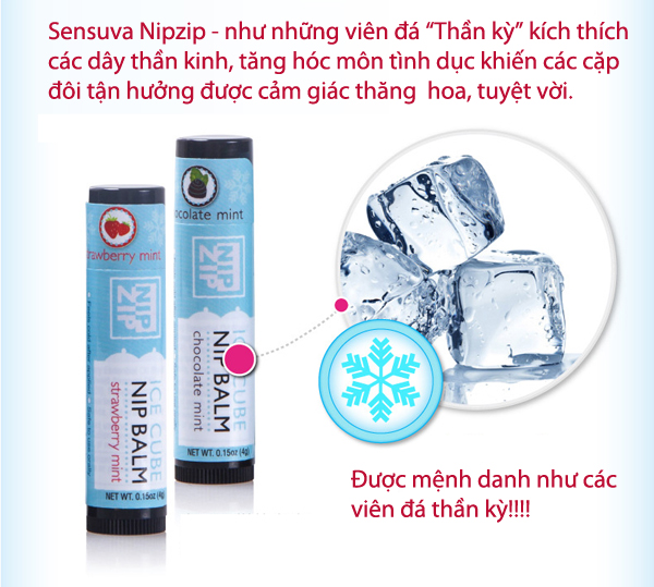 Kem mát xa nhũ hoa Sensuva Nipzip dâu tây thơm ngon kích thích