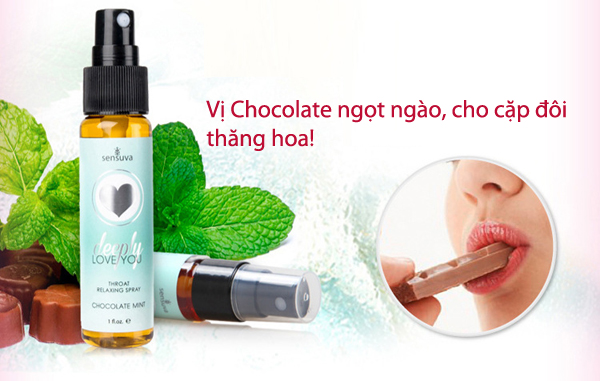 Nước Xịt Sensuva Tăng Khoái Cảm Quan Hệ Bằng Miệng Deeply Love You