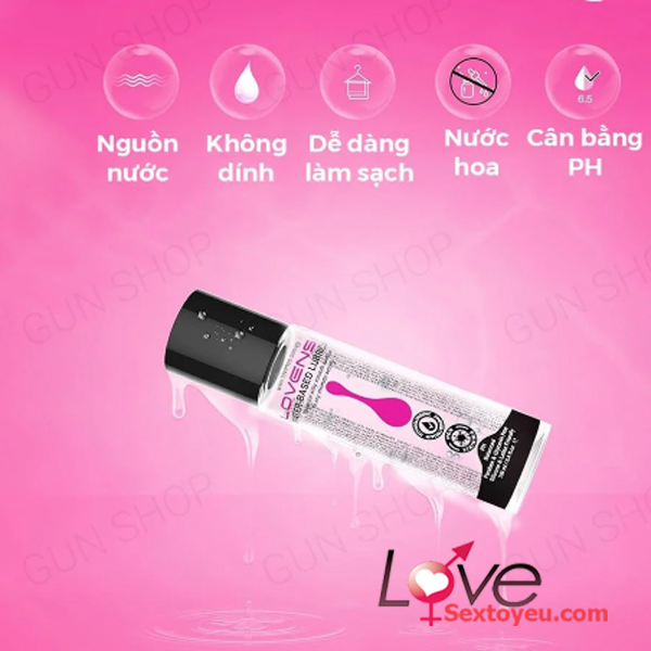Gel bôi trơn Lovense 100ml gốc nước mềm mượt tăng khoái cảm