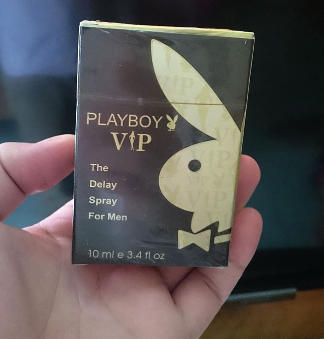 Chai xịt chống xuất tinh sớm Playboy VIP Mỹ chất lượng cao