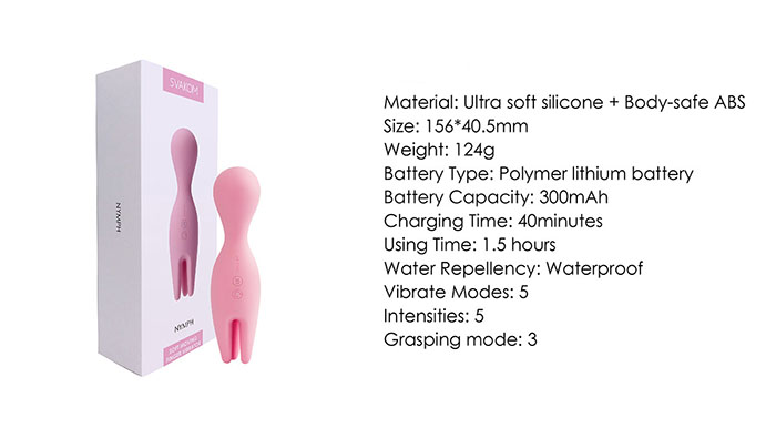 Máy Massage 2 Đầu Svakom NYMPH Cao Cấp Kích Thích Mua Ngay