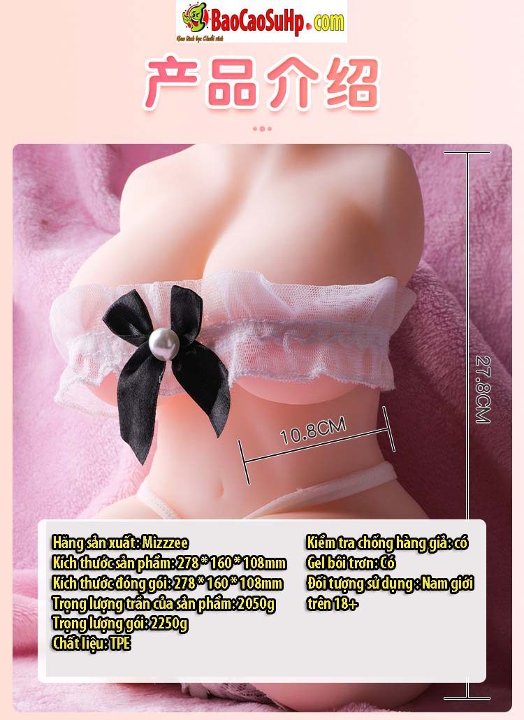 Búp bê tình dục bán thân siêu mềm Hime Sugihara Ayi giá tốt