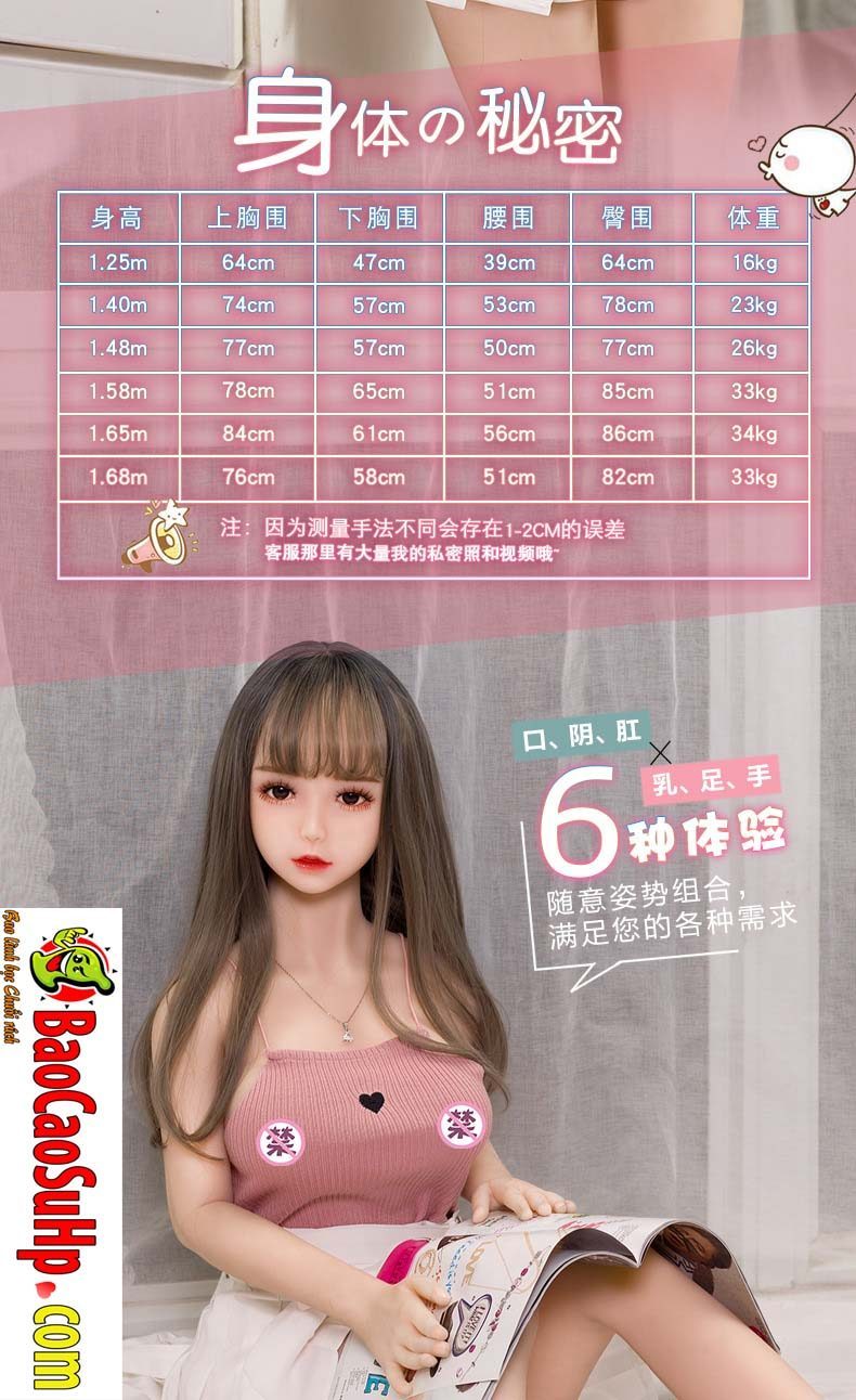 Búp bê tình dục Areum 1m45 chân thật đẹp hút hồn giá tốt
