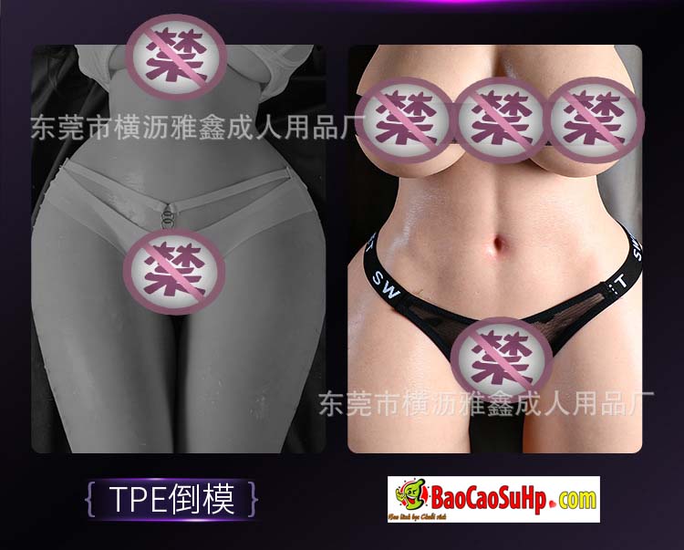 Búp bê bán thân Penelope silicone siêu mềm 8kg phát nhiệt