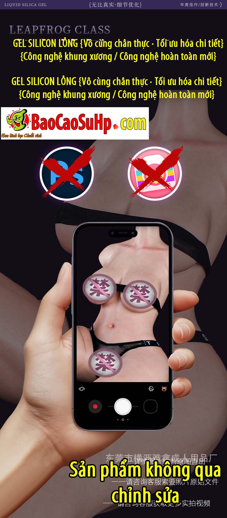 Búp bê bán thân Penelope silicone siêu mềm 8kg phát nhiệt