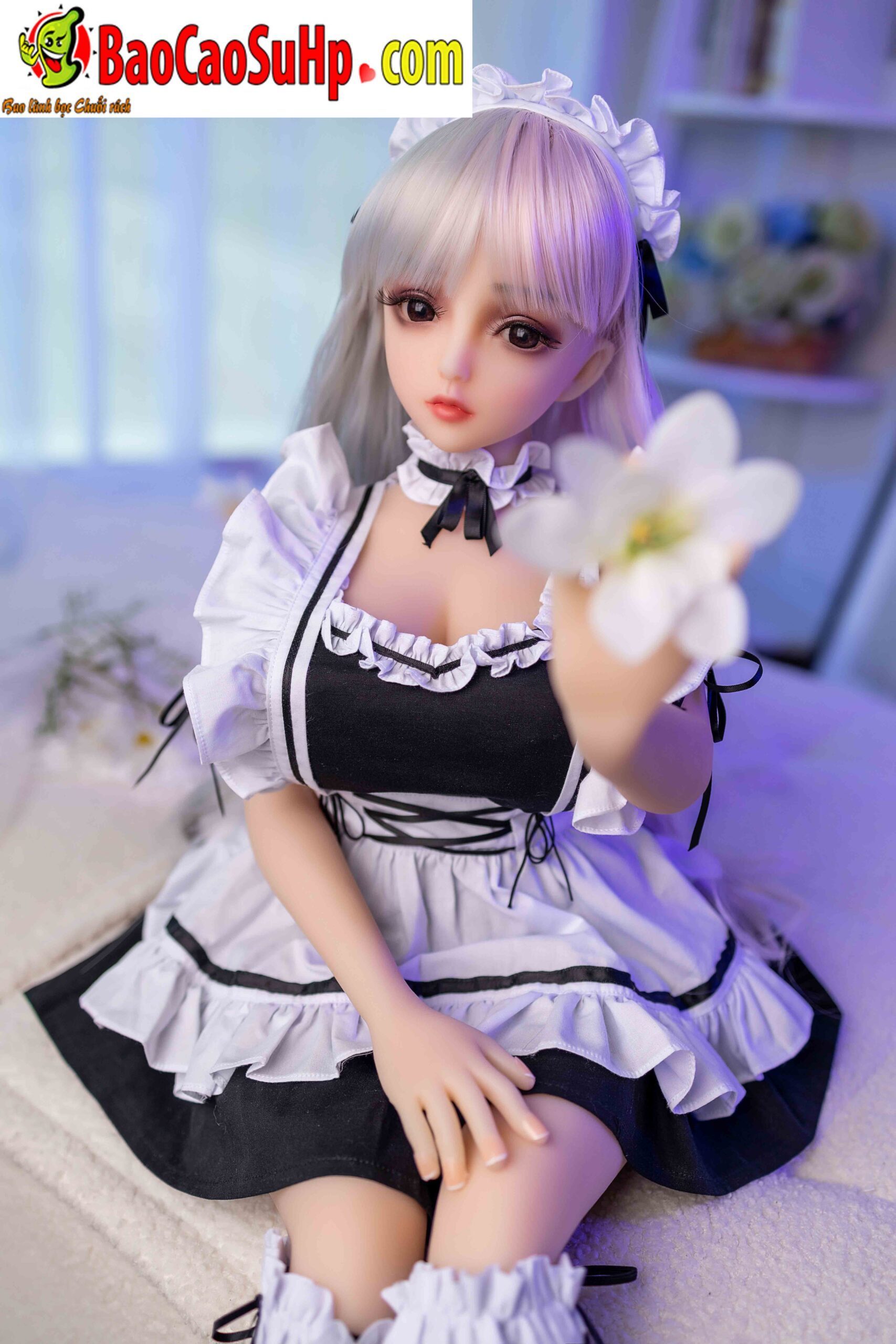 Búp bê tình dục anime chân tay hoàn chỉnh phong cách cô hầu gái chất lượng cao