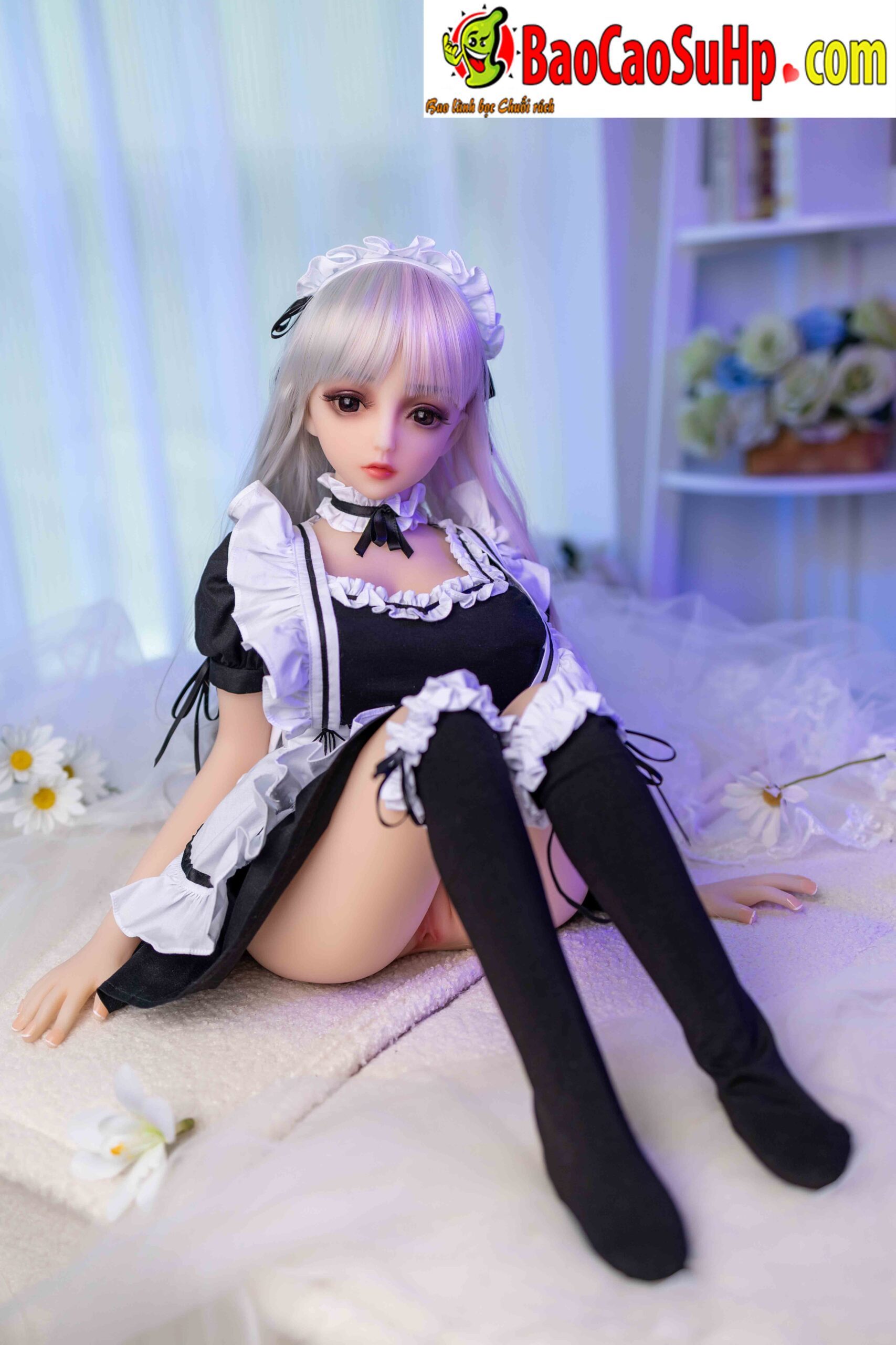 Búp bê tình dục anime chân tay hoàn chỉnh phong cách cô hầu gái chất lượng cao
