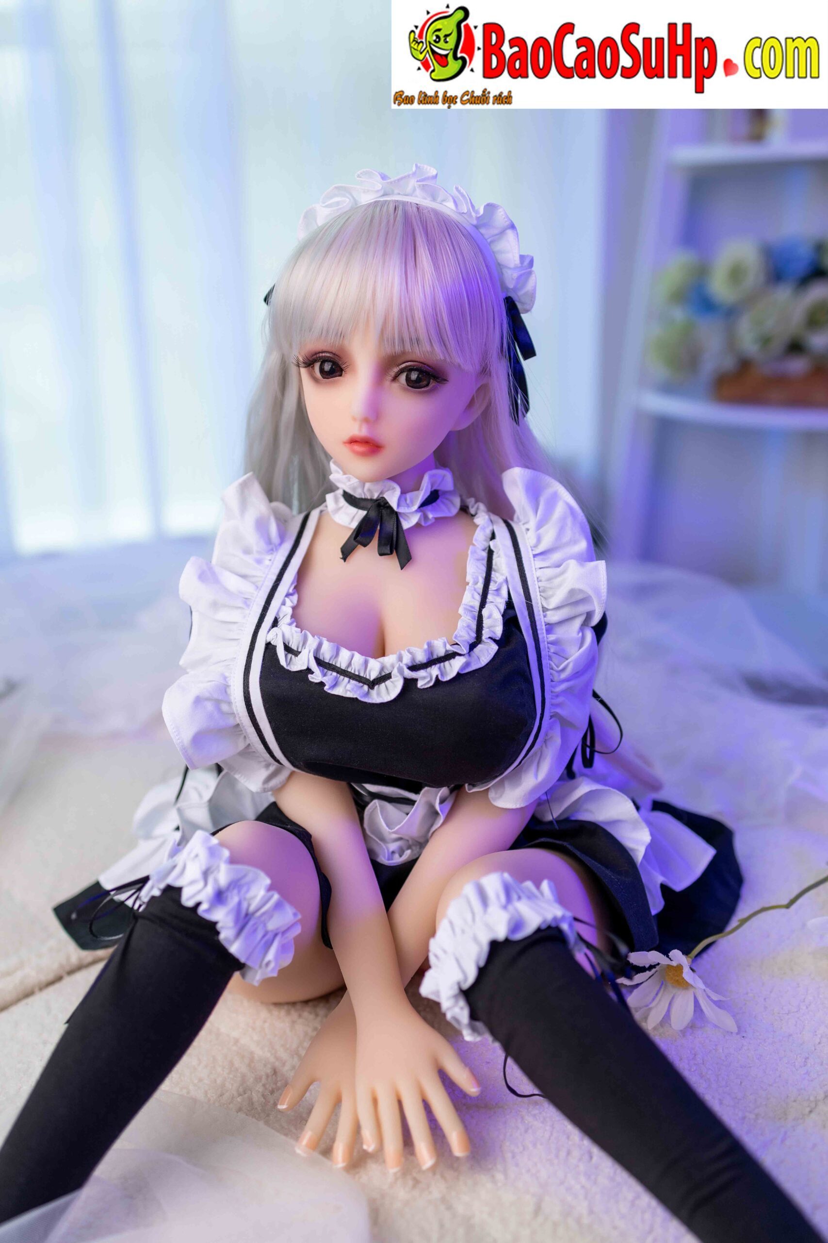 Búp bê tình dục anime chân tay hoàn chỉnh phong cách cô hầu gái chất lượng cao